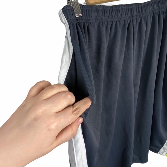 Vintage Performance Pro Drawstring Satin Workout Basketball Gym Sleep Shorts XL - Picture 5 of 9